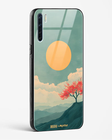 Mountain Sunset [BREATHE] Glass Case Phone Cover (Oppo)