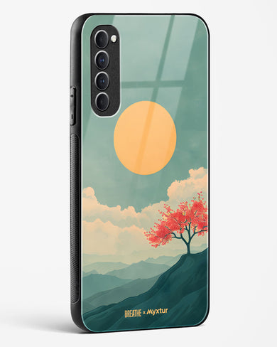 Mountain Sunset [BREATHE] Glass Case Phone Cover (Oppo)