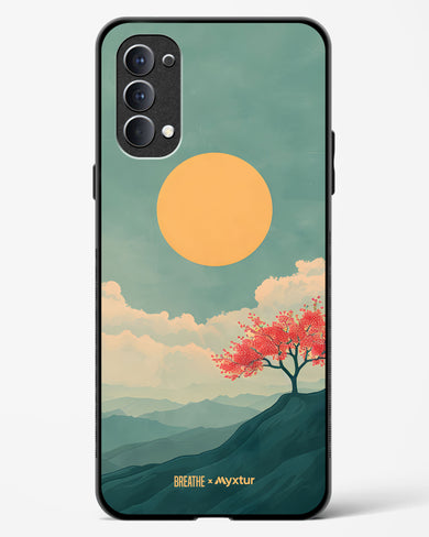 Mountain Sunset [BREATHE] Glass Case Phone Cover (Oppo)