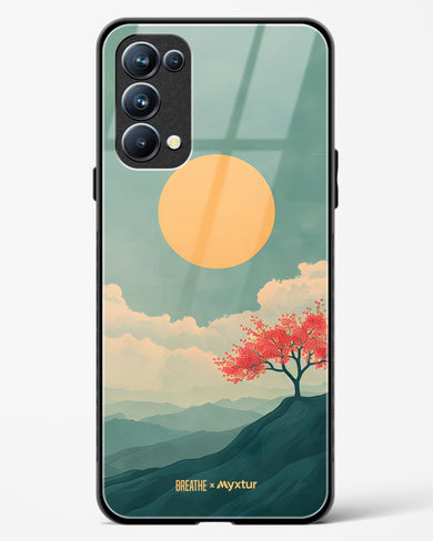 Mountain Sunset [BREATHE] Glass Case Phone Cover (Oppo)