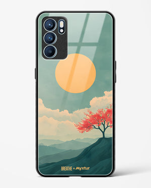 Mountain Sunset [BREATHE] Glass Case Phone Cover (Oppo)