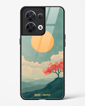 Mountain Sunset [BREATHE] Glass Case Phone Cover (Oppo)