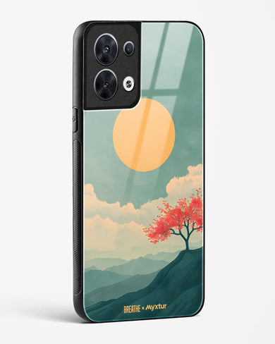 Mountain Sunset [BREATHE] Glass Case Phone Cover (Oppo)