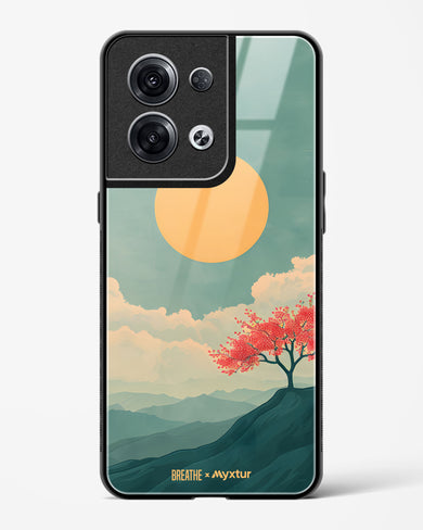 Mountain Sunset [BREATHE] Glass Case Phone Cover (Oppo)