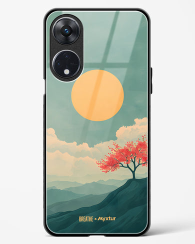Mountain Sunset [BREATHE] Glass Case Phone Cover (Oppo)
