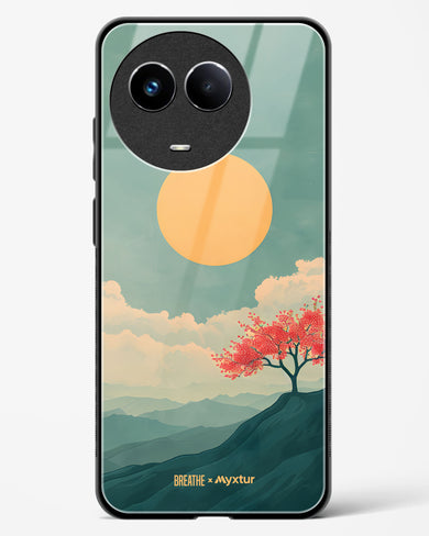 Mountain Sunset [BREATHE] Glass Case Phone Cover (Realme)
