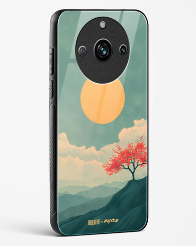 Mountain Sunset [BREATHE] Glass Case Phone Cover (Realme)