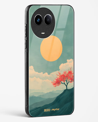 Mountain Sunset [BREATHE] Glass Case Phone Cover (Realme)