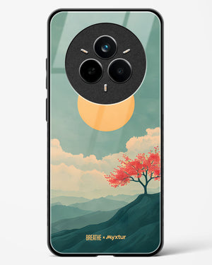 Mountain Sunset [BREATHE] Glass Case Phone Cover (Realme)