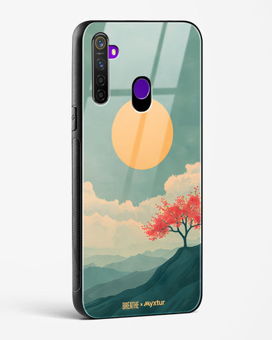 Mountain Sunset [BREATHE] Glass Case Phone Cover (Realme)