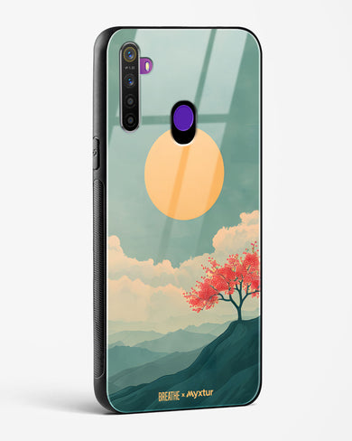 Mountain Sunset [BREATHE] Glass Case Phone Cover (Realme)