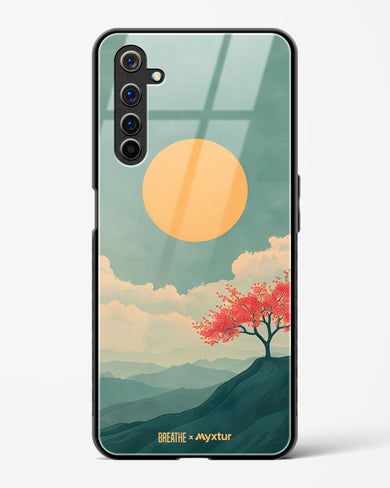 Mountain Sunset [BREATHE] Glass Case Phone Cover (Realme)