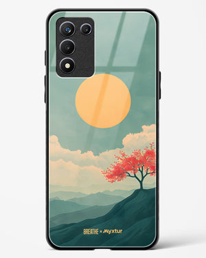 Mountain Sunset [BREATHE] Glass Case Phone Cover (Realme)