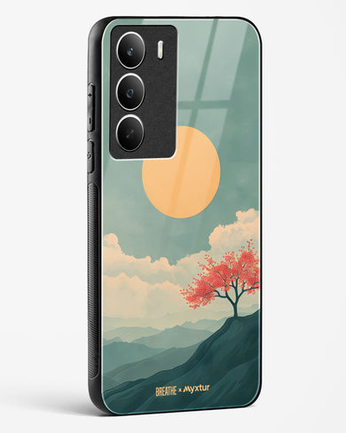 Mountain Sunset [BREATHE] Glass Case Phone Cover (Realme)