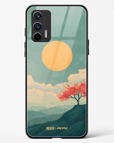 Mountain Sunset [BREATHE] Glass Case Phone Cover (Realme)