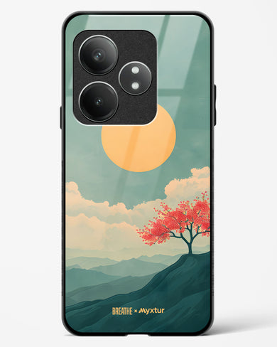 Mountain Sunset [BREATHE] Glass Case Phone Cover (Realme)