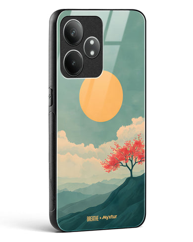 Mountain Sunset [BREATHE] Glass Case Phone Cover (Realme)