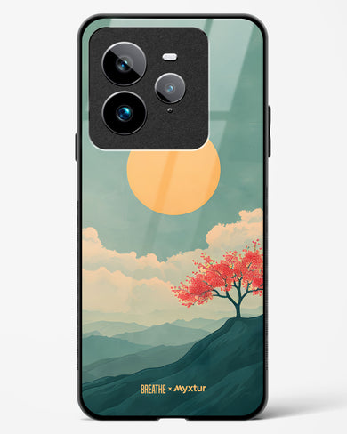 Mountain Sunset [BREATHE] Glass Case Phone Cover (Realme)