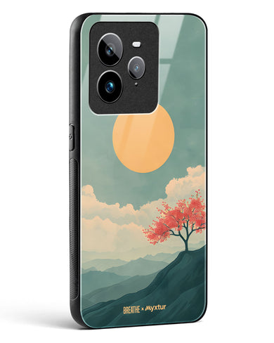 Mountain Sunset [BREATHE] Glass Case Phone Cover (Realme)