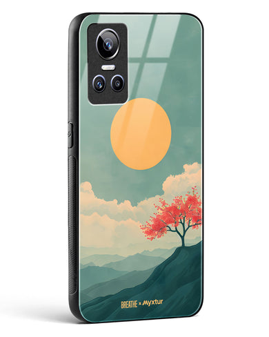 Mountain Sunset [BREATHE] Glass Case Phone Cover (Realme)