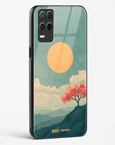 Mountain Sunset [BREATHE] Glass Case Phone Cover (Realme)