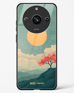 Mountain Sunset [BREATHE] Glass Case Phone Cover (Realme)