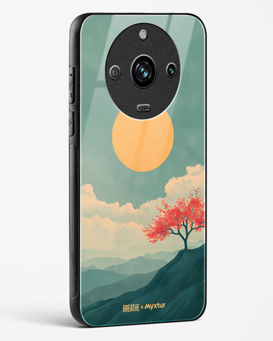 Mountain Sunset [BREATHE] Glass Case Phone Cover (Realme)