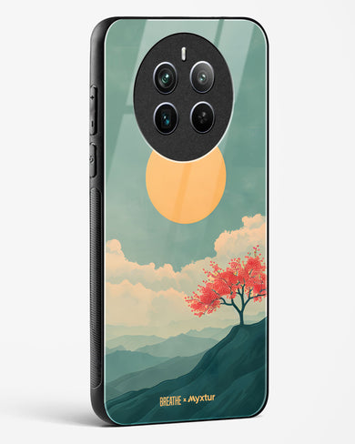 Mountain Sunset [BREATHE] Glass Case Phone Cover (Realme)