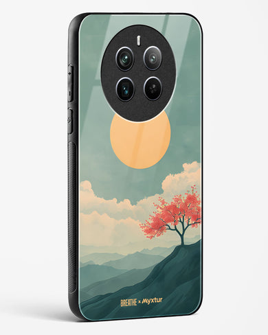 Mountain Sunset [BREATHE] Glass Case Phone Cover (Realme)