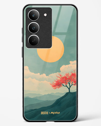 Mountain Sunset [BREATHE] Glass Case Phone Cover (Realme)