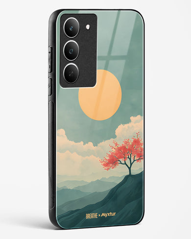 Mountain Sunset [BREATHE] Glass Case Phone Cover (Realme)