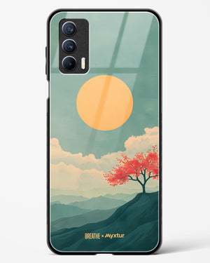 Mountain Sunset [BREATHE] Glass Case Phone Cover (Realme)