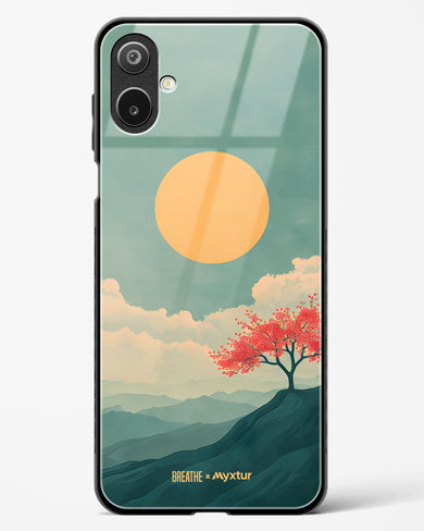 Mountain Sunset [BREATHE] Glass Case Phone Cover (Samsung)