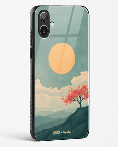 Mountain Sunset [BREATHE] Glass Case Phone Cover (Samsung)