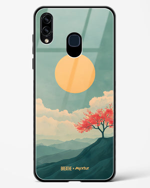 Mountain Sunset [BREATHE] Glass Case Phone Cover (Samsung)