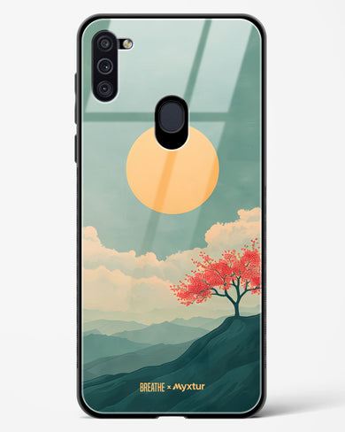 Mountain Sunset [BREATHE] Glass Case Phone Cover (Samsung)