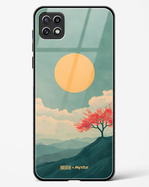 Mountain Sunset [BREATHE] Glass Case Phone Cover (Samsung)