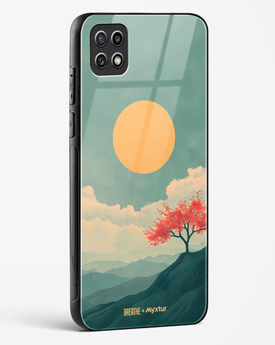 Mountain Sunset [BREATHE] Glass Case Phone Cover (Samsung)