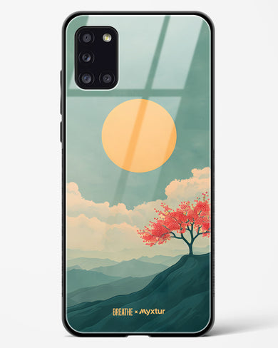 Mountain Sunset [BREATHE] Glass Case Phone Cover (Samsung)