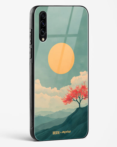 Mountain Sunset [BREATHE] Glass Case Phone Cover (Samsung)