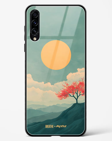 Mountain Sunset [BREATHE] Glass Case Phone Cover (Samsung)