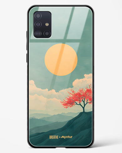 Mountain Sunset [BREATHE] Glass Case Phone Cover (Samsung)