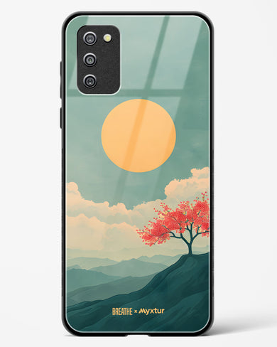 Mountain Sunset [BREATHE] Glass Case Phone Cover (Samsung)