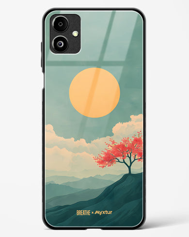 Mountain Sunset [BREATHE] Glass Case Phone Cover (Samsung)