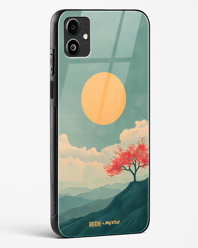 Mountain Sunset [BREATHE] Glass Case Phone Cover (Samsung)