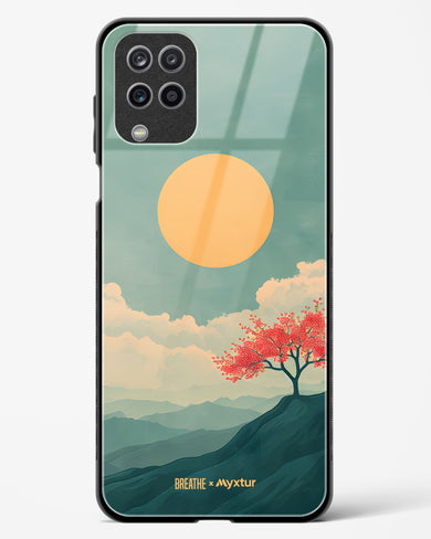 Mountain Sunset [BREATHE] Glass Case Phone Cover (Samsung)