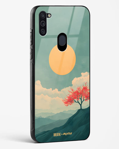 Mountain Sunset [BREATHE] Glass Case Phone Cover (Samsung)