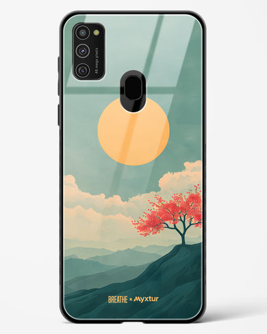 Mountain Sunset [BREATHE] Glass Case Phone Cover (Samsung)