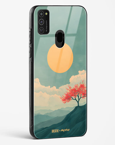 Mountain Sunset [BREATHE] Glass Case Phone Cover (Samsung)