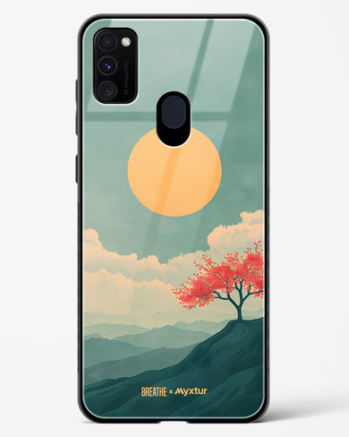 Mountain Sunset [BREATHE] Glass Case Phone Cover (Samsung)